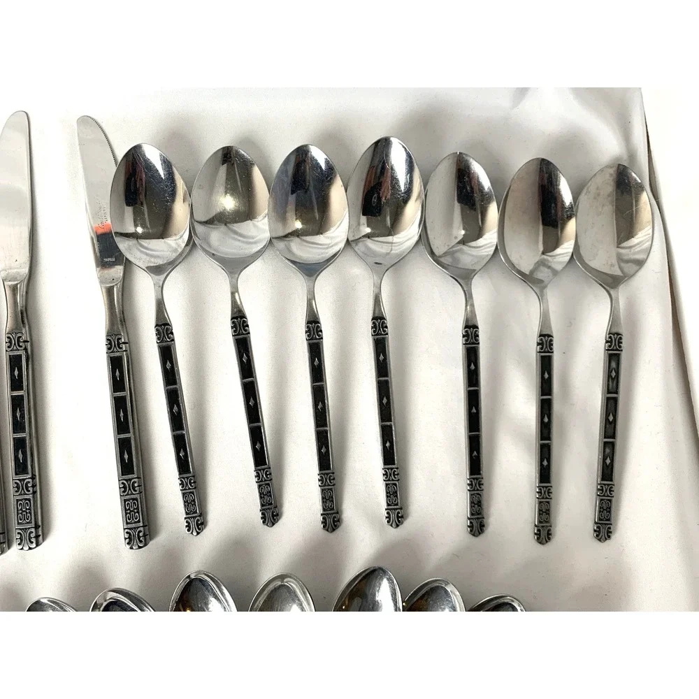 Continental stainless flatware
